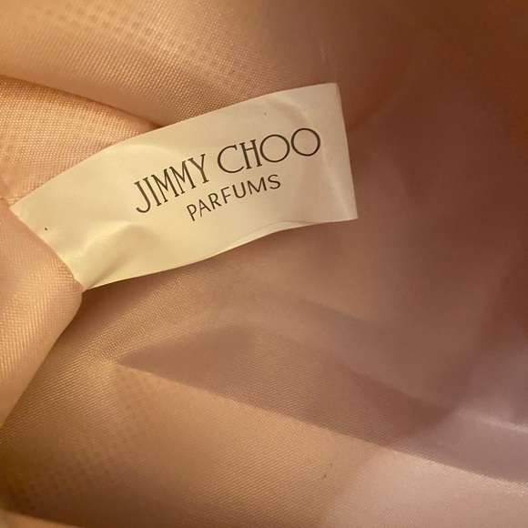 Jimmy Choo GWP parfum pink sparkle cosmetic bag - Picture 8 of 8